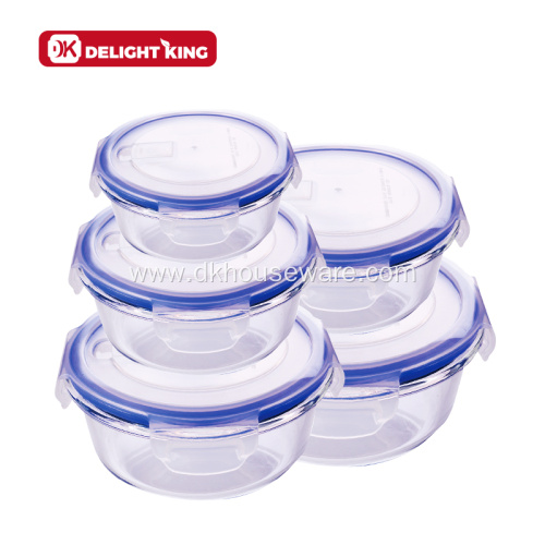 Heat Resistant Glass Storage Glass Food Storage Containers
